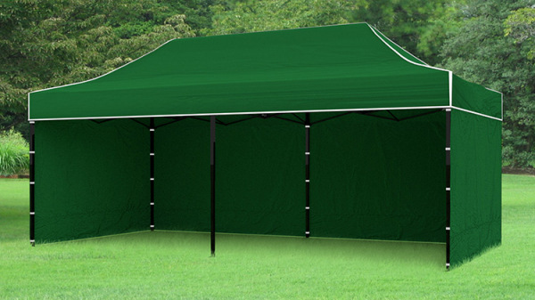 Rozkladací stánok 3x6 metra s 3 bočnými stenami a 7 farieb na výber 8