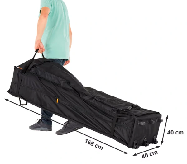 Nožnicový stan 5x5 m s bočnicami panorama HLINÍK 50mm 3