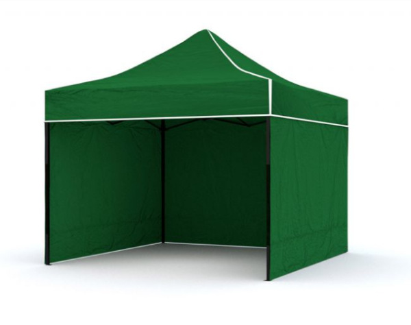 Rozkladací stánok 3x3 metre s 3 bočnými stenami 5 farieb na výber