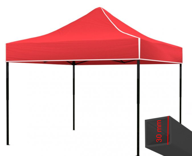 nožnicový stan 3x3 m